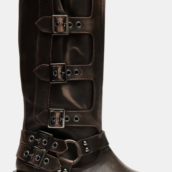 Steve Madden Moto Boots - Picture 2 of 2